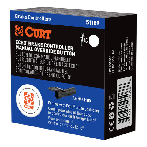 CURT 51189 - Echo Brake Controller Manual Override Button