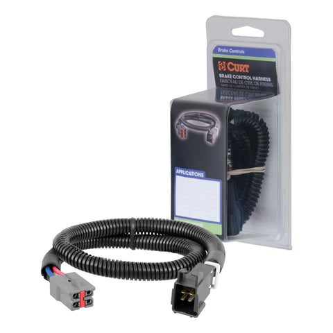 CURT 51313 - Trailer Brake Controller Harness Select Ford Bronco F-150 (Packaged)