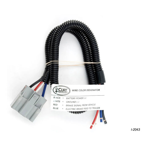 CURT 51431 - Splice-In Brake Controller Harness Select Ford Lincoln (Packaged)