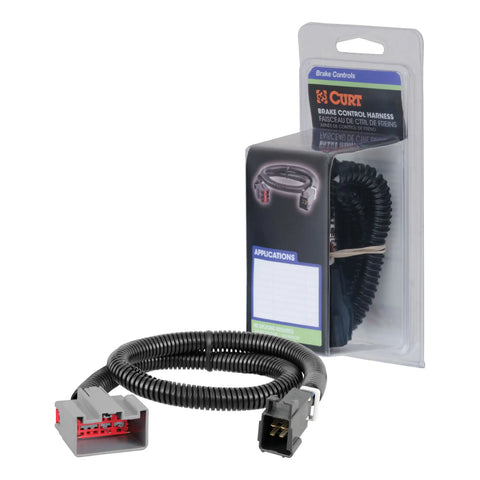 CURT 51437 - Brake Controller Harness Select Ford F-Series MKT Navigator (Packaged)