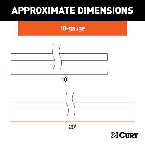 CURT 51500 - Electric Trailer Brake Controller Wiring Kit