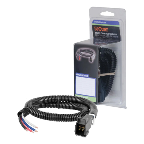 CURT 51516 - Quick Plug Universal Electric Trailer Brake Controller Wiring Harness