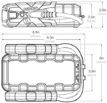 NOCO GB70 Battery Portable Jump Starter