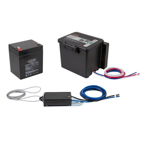 CURT 52044 - Push-to-Test Trailer Breakaway Switch Kit System with Battery