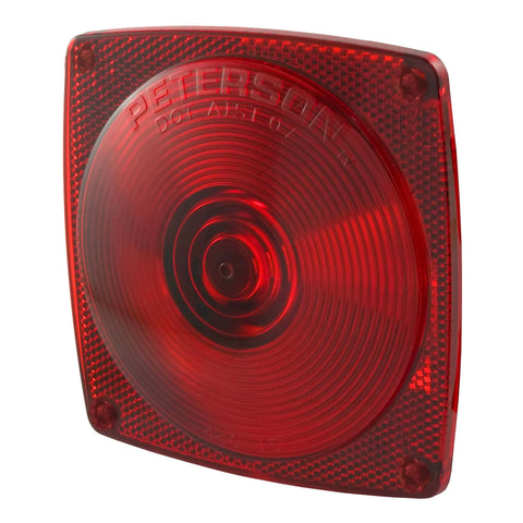 CURT 53445 - Replacement Red Combination Trailer Light Lens