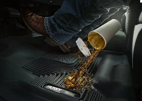 Husky Liners 53468 - X-act Contour Front & 2nd Seat Floor 21-23 for Ford F-150