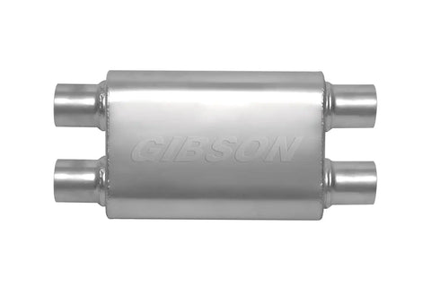 Gibson Performance Exhaust 55108S CFT Superflow Dual/Dual Oval Muffler Stainless