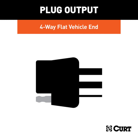 CURT 55179 - Non-Powered 3-to-2-Wire Taillight Converter