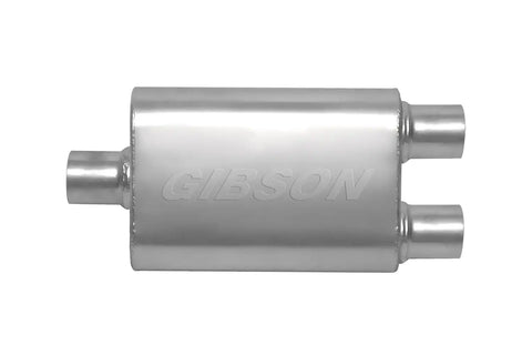 Gibson Performance Exhaust 55189S CFT Superflow Center/Dual Oval Muffler Stainless