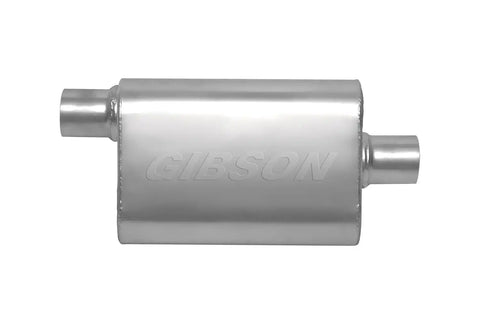 Gibson Performance Exhaust 55193S CFT Superflow Oval Offset/Center Muffer Stainless
