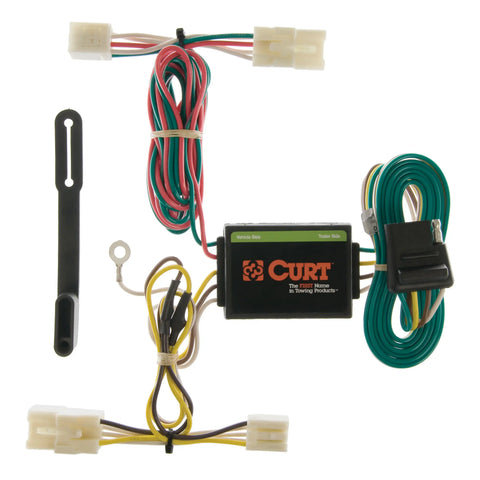 CURT 55310 - Custom Wiring 4-Flat Select Hyundai Santa Fe SUV Elantra Touring Kia Rio5
