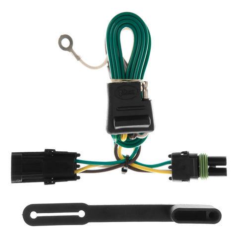 CURT 55312 - Custom Wiring 4-Flat Select S10 S15 C/K Suburban Syclone Isuzu Hombre