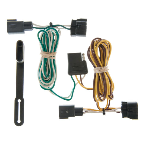 CURT 55329 - Custom Wiring 4-Way Flat Output Select Dodge Ram 1500 2500 3500 Dakota