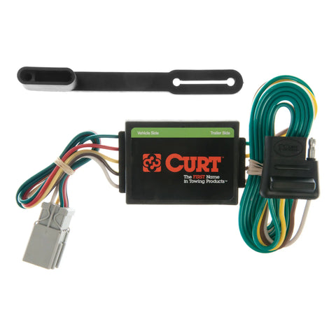 CURT 55336 - Custom 4-Flat Select Honda and Acura Vehicles OEM Tow Package Required
