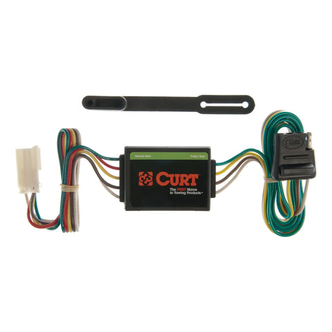 CURT 55339 - Custom 4-Flat Select Isuzu Trooper Acura SLX OEM Tow Package Required