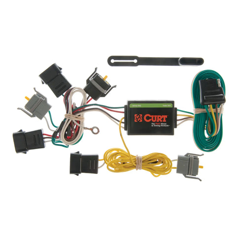 CURT 55343 - Custom Wiring 4-Way Flat Select E-Series Escape Tribute Sable Wagon