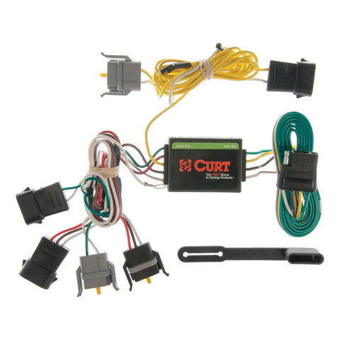 CURT 55346 - Custom Wiring Harness 4-Way Flat Output Select Ford Windstar