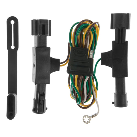 CURT 55350 - Custom Wiring Harness 4-Way Flat Output Select Ford Bronco