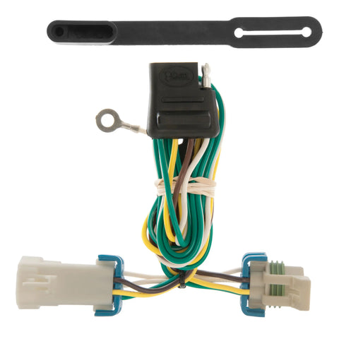 CURT 55359 - Custom Wiring 4-Way Flat Select Chevrolet S-10 GMC Sonoma Isuzu Hombre