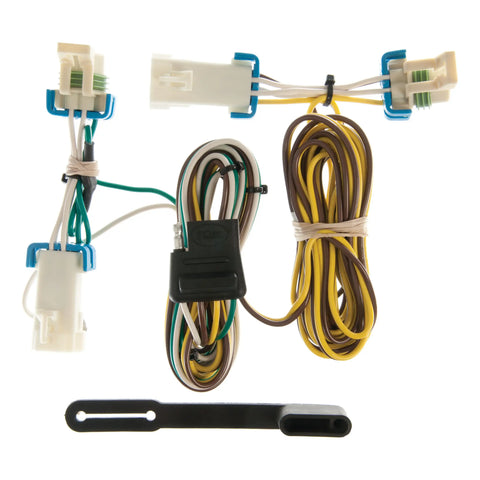 CURT 55383 - Custom Wiring Harness 4-Way Flat Output Select Buick Rendezvous Pontiac Aztek