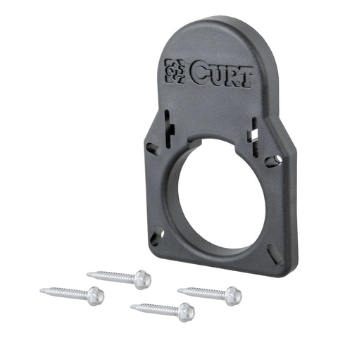 CURT 55417 - Truck Bed 7-Way Opening Cover Plate Compatible with Chevrolet GMC