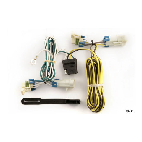 CURT 55432 - Custom Wiring 4-Flat Select Chevrolet Cobalt HHR Pontiac G5 Pursuit Coupe