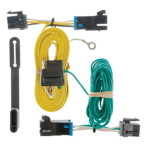 CURT 55540 - Custom Wiring 4-Flat Select Chevy Express GMC Savana 1500 2500 3500 4500