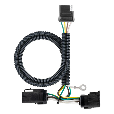 CURT 55551 - Custom Wiring Harness 4-Way Flat Output Select Ford F-150