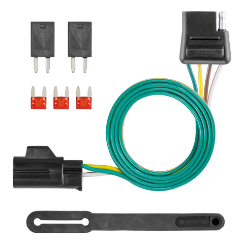 CURT 56012 - Custom 4-Flat Select Equinox XL-7 Torrent OEM Tow Package Required