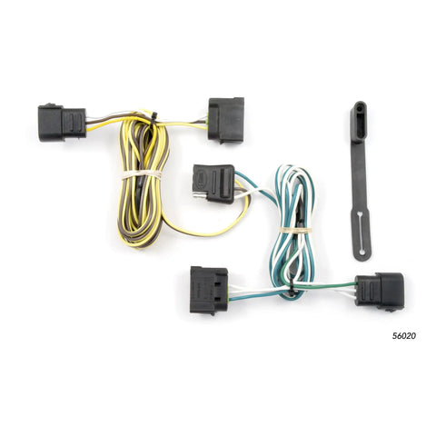 CURT 56020 - Custom Wiring 4-Way Flat Output Select Ford E-150 E-250 E-350 Super Duty