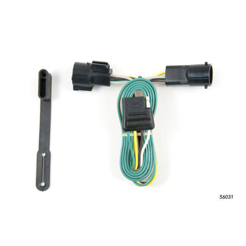 CURT 56031 - Custom Wiring Harness 4-Way Flat Output Select Ford F-150