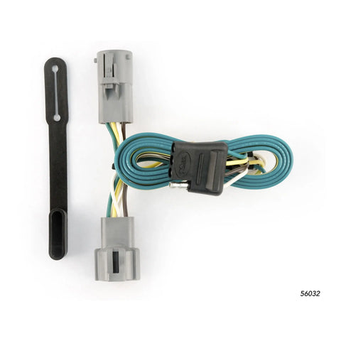 CURT 56032 - Custom Wiring Harness 4-Way Flat Output Select Ford F-250 F-350 Super Duty