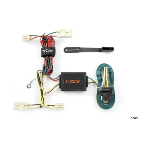 CURT 56058 - Custom Wiring Harness 4-Way Flat Output Select Kia Amanti Optima Sedan