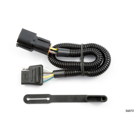 CURT 56073 - Custom 4-Flat Select Ford Freestar Mercury Monterey OEM Tow Package Required