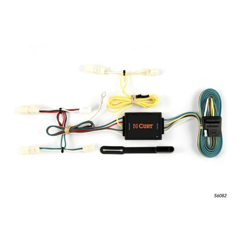 CURT 56082 - Custom Wiring Harness 4-Way Flat Output Select Mazda MX-5 Miata