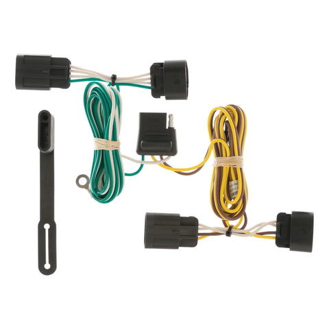 CURT 56094 - Custom Wiring Harness 4-Way Flat Output Select Chevrolet Equinox GMC Terrain
