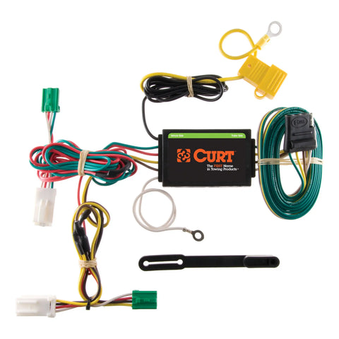 CURT 56135 - Custom Wiring Harness 4-Way Flat Output Select Dodge Charger