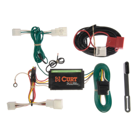 CURT 56142 - Custom Wiring 4-Way Flat Output Select Lexus IS F IS200t IS250 IS300 IS350