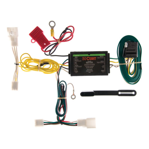 CURT 56147 - Custom Wiring Harness 4-Way Flat Output Select Toyota Prius