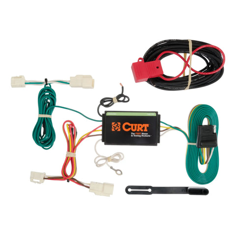 CURT 56189 - Custom Wiring Harness 4-Way Flat Output Select Mitsubishi Outlander