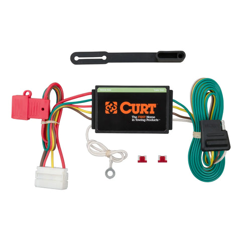 CURT 56192 - Custom 4-Flat Select Acura MDX OEM Tow Package Required