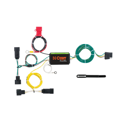 CURT 56234 - Custom Wiring Harness 4-Way Flat Output Select Dodge Charger