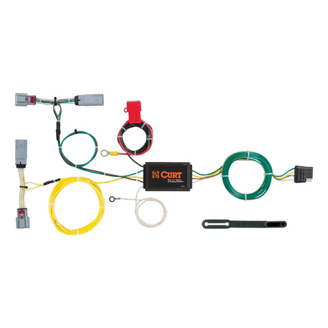CURT 56235 - Custom Wiring Harness 4-Way Flat Output Select Chrysler 300