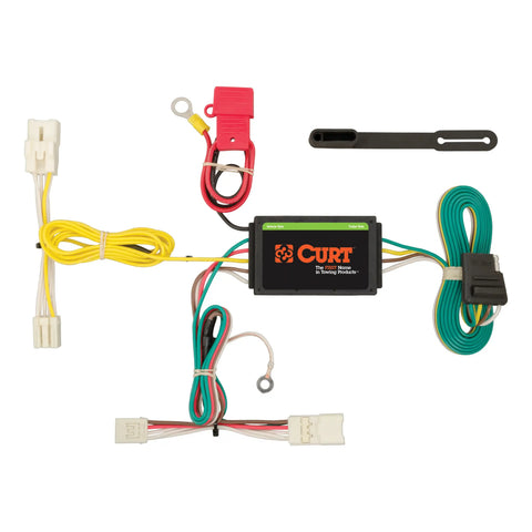 CURT 56241 - Custom Wiring Harness 4-Way Flat Output Select Hyundai Sonata Hybrid