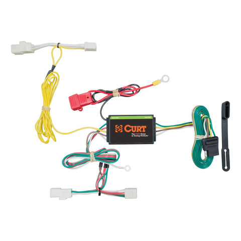 CURT 56264 - Custom Wiring Harness 4-Way Flat Output Select Hyundai Genesis G80