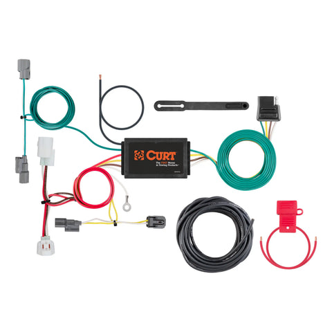 CURT 56269 - Custom Wiring Harness 4-Way Flat Output Select Acura ILX
