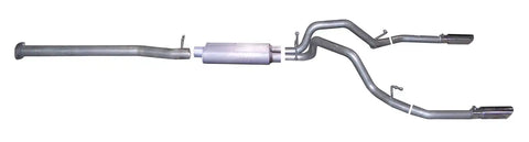 Gibson Performance Exhaust 5627 Cat-Back Dual Split System Aluminized