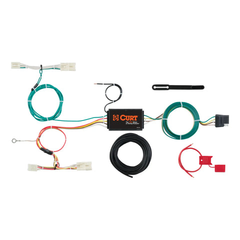 CURT 56283 - Custom Wiring Harness 4-Way Flat Output Select Hyundai Elantra Sedan Limited