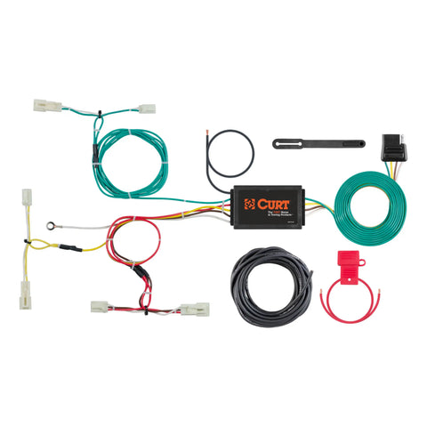 CURT 56311 - Custom Wiring Harness 4-Way Flat Output Select Scion iA