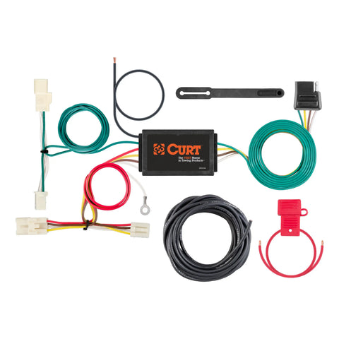 CURT 56314 - Custom Wiring Harness 4-Way Flat Output Select Kia Optima